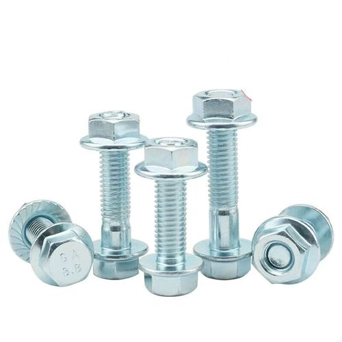 定制鍍鋅法蘭螺絲螺母套裝 高強度防滑適用M5/M6規格